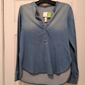 Vince Chambray shirt NWT